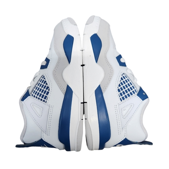 Nike Air Jordan Retro (TD) Kids Shoes Size 9C Off White Blue NEW - Main Image